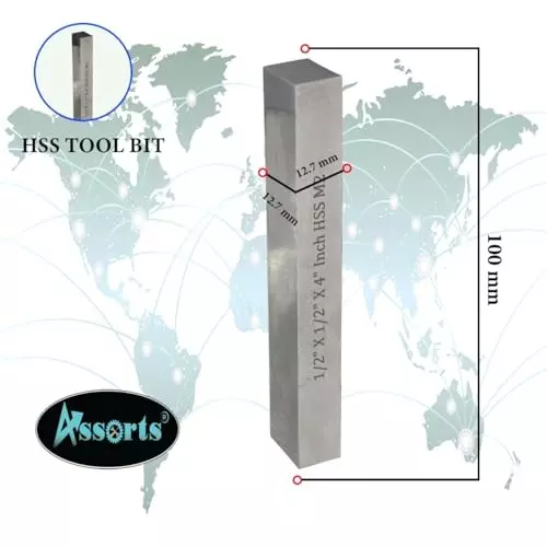 Assorts Fly Cutter with HSS Tool Bit Tool Steel 100 mm Straight Shank 19.05 mm