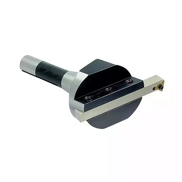 Buyohlic International Fly Cutter 3 inch (75 mm) Head Dia. R8 Shank 7/16 inch UNF (11.1 mm UNF) Draw Bar with Replaceable Carbide Insert Indexable Tool for Milling and Lathe Machine, HC-MGKN-PTHN
