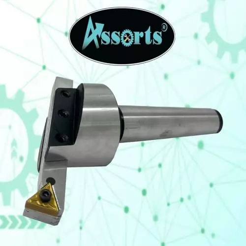 Assorts Fly Cutter with Carbide Inset Bit Tool Steel 50 mm 3MT Shank M12x1.75 mm