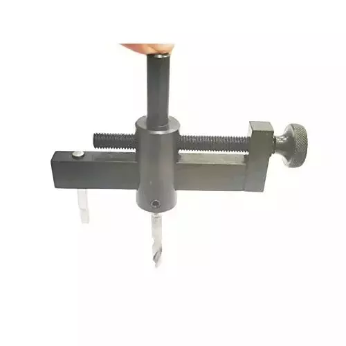 Buyohlic International Adjustable & Sturdy Circle Cutter with 1-3/16 inch (30 mm) to 6-1/2 inch (165 mm) Cutting Range 500 RPM, MD-QJFV-T7W9