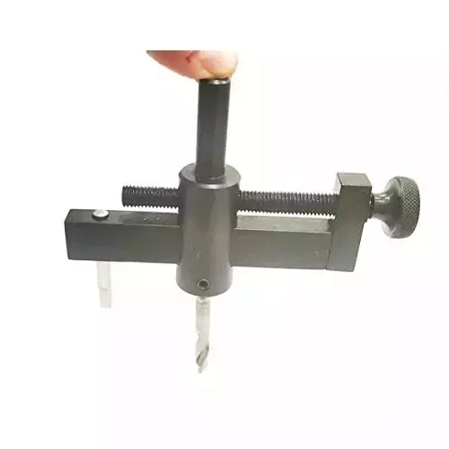 Buyohlic International Adjustable & Sturdy Circle Cutter with 1-3/16 inch (30 mm) to 6-1/2 inch (165 mm) Cutting Range 500 RPM, MD-QJFV-T7W9