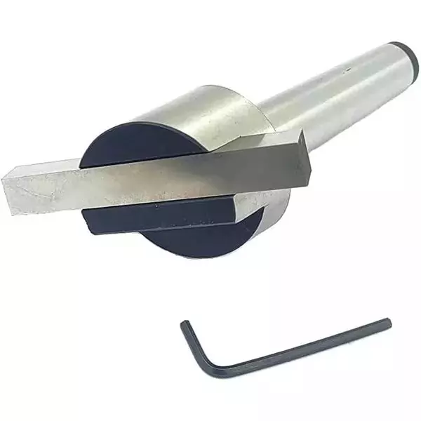 Buyohlic International Fly Cutter 2 inch (50 mm) Head Dia. 3MT Shank M12 x 1.75 mm Draw Bar with HSS Tool Bit for Milling and Lathe Machine, ALNFC2HMM2Variation