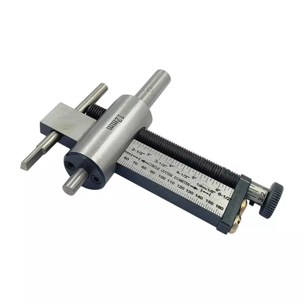 Assorts Speed Guide Circle Cutter with HSS Tool Bit Tool Steel Straight Shank for 12 mm Milling Machine