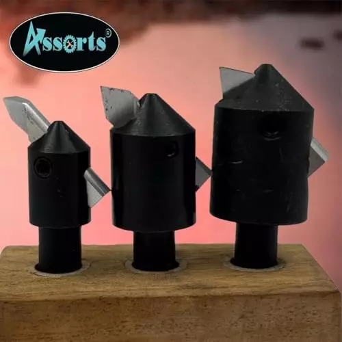 Assorts Fly Cutter Tool Steel 9.5 mm Straight Shank HSS Tool Bit