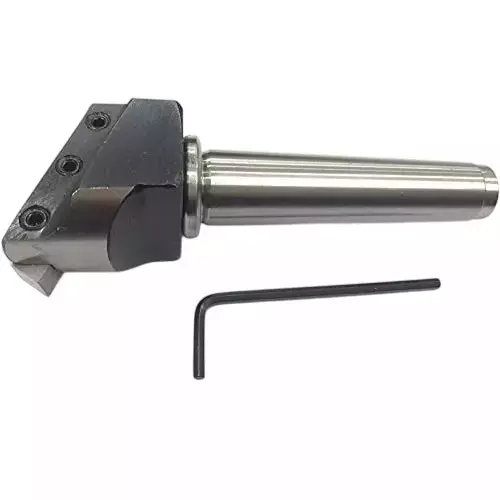 Buyohlic International Fly Cutter with HSS Bit MT3 Shank M12 x 1.75 Drawbar for Lathe & Milling Machine, OT-PG8C-APEH