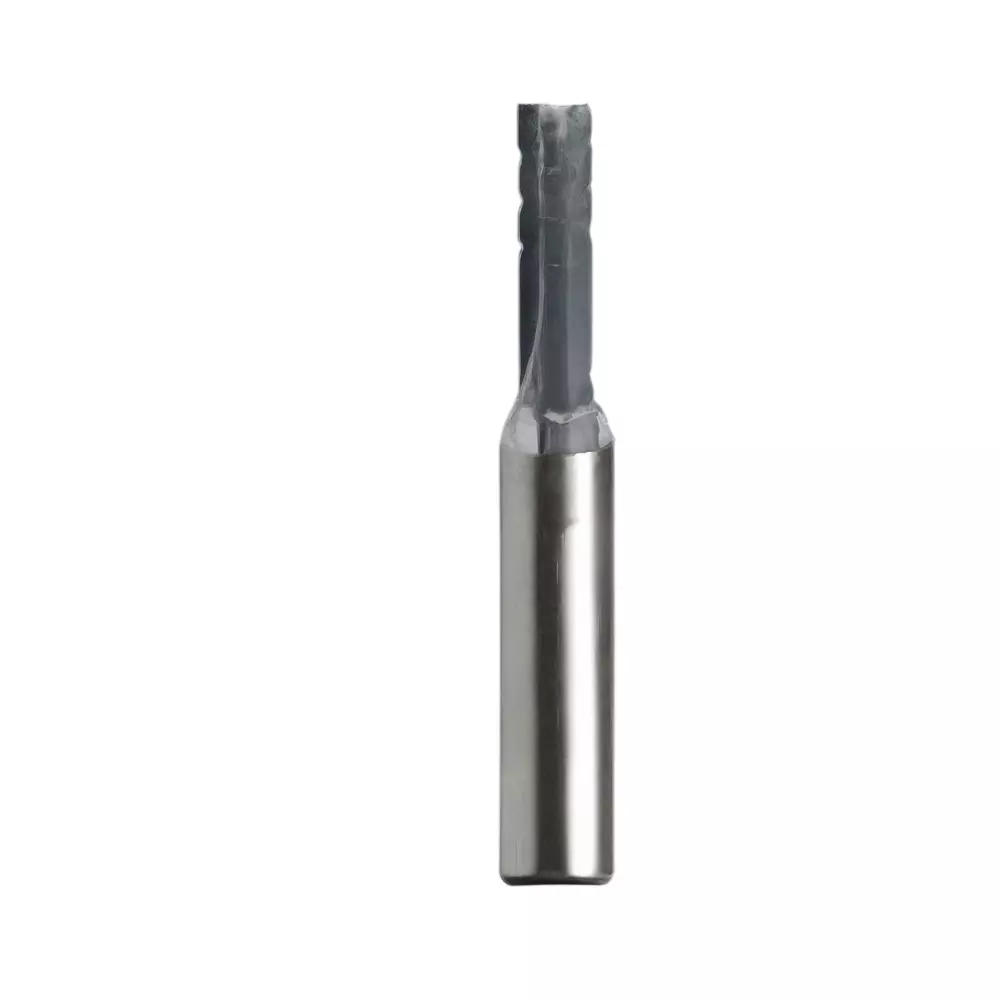 Timus 3 Flute Straight Bit With Solid Carbide Insert TT.3F 6 mm Cutting Diameter x 80 mm Overall Length, TT.3F.628.12.7