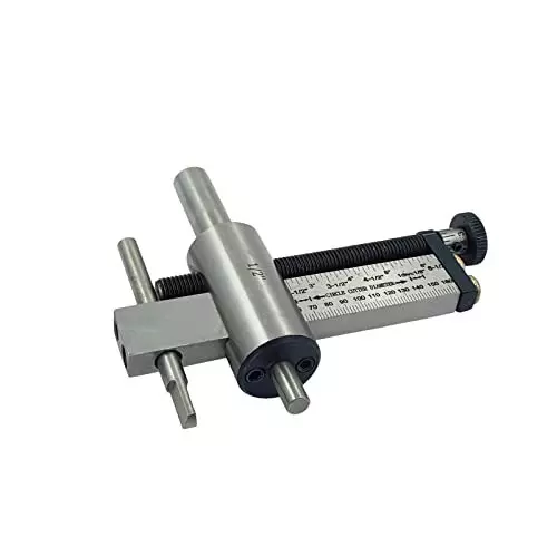 Assorts Speed Guide Circle Cutter with HSS Tool Bit Tool Steel Straight Shank for 12.7 mm Milling Machine