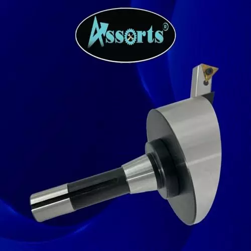 Assorts Fly Cutter with Carbide Inset Bit Tool Steel 100 mm R8 Shank 1.11 mm Drawbar