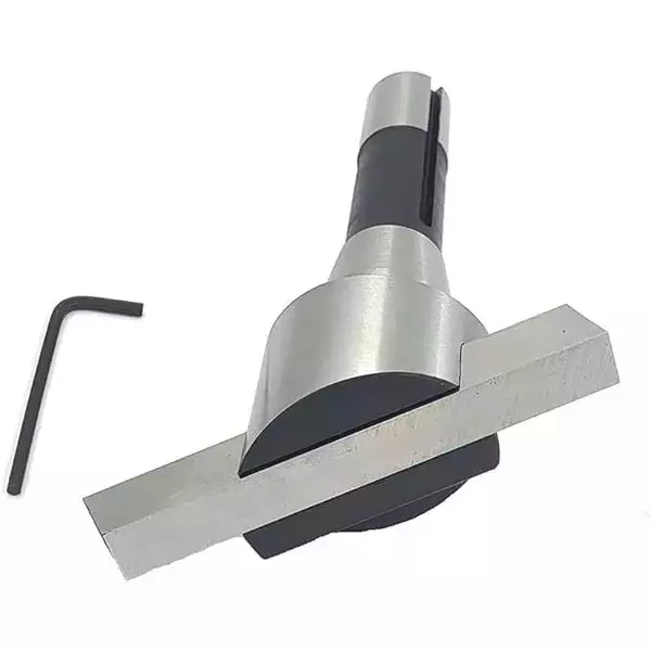 Buyohlic International Fly Cutter 2 inch (50 mm) Head Dia. R8 Shank 7/16 inch UNF (11.1 mm UNF) Draw Bar with HSS Tool Bit for Milling and Lathe Machine, ALNFC2HMM3Variation