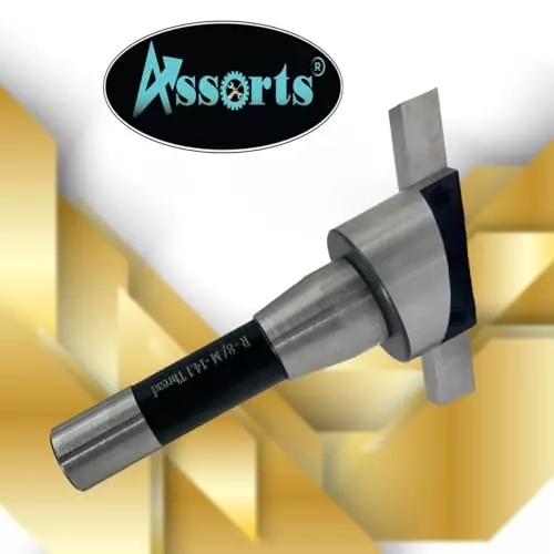 Assorts Fly Cutter with HSS Tool Bit Tool Steel 50 mm R8 Shank 1.11 mm Drawbar
