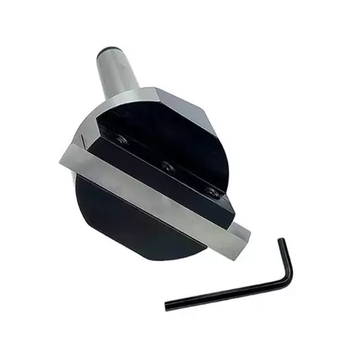 Buyohlic International Fly Cutter 3 inch (75 mm) Head Dia. 2MT Shank M10 x 1.5 mm Draw Bar with HSS Tool Bit for Milling and Lathe Machine, RR-EEWH-S94G