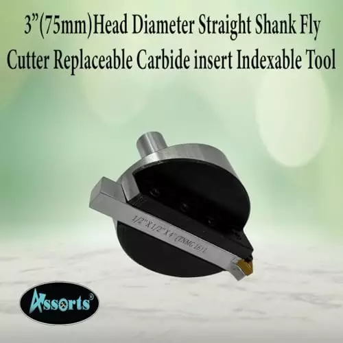 Assorts Fly Cutter Straight Shank 3/4 Inch with Replaceable Carbide Insert Indexable Tool
