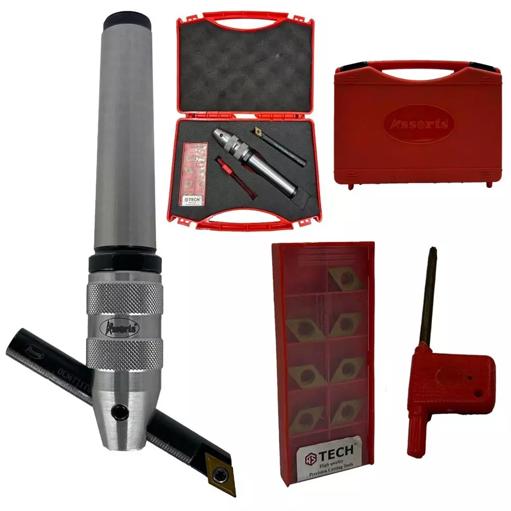 Assorts New Developed Fly Cutter Kit MT3 Shank M12x1.75 Drawbar