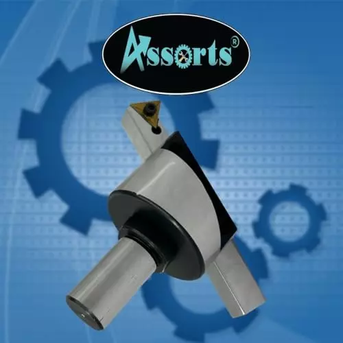 Assorts Fly Cutter with Carbide Inset Bit Tool Steel 50 mm Straight Shank 19.05 mm