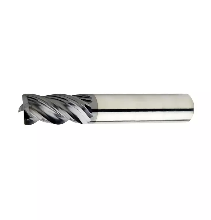 MIRANDA TOOLS HSS Parallel Shank End Mill 4 Flutes Center Cut M2 Grade, Diameter 5 mm