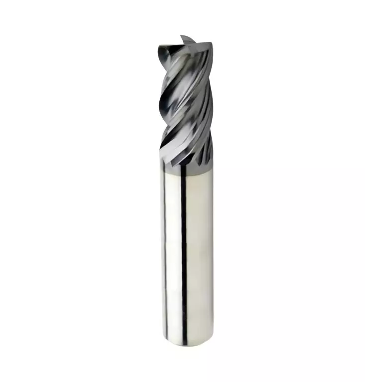 MIRANDA TOOLS HSS Parallel Shank End Mill 4 Flutes Center Cut M2 Grade, Diameter 5 mm