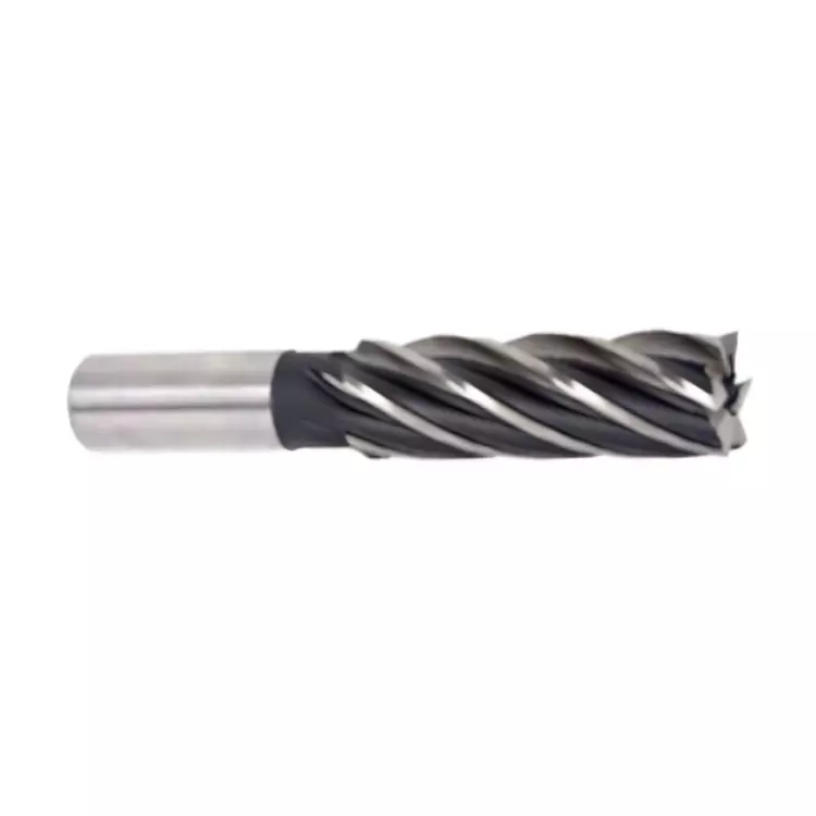 MIRANDA TOOLS HSS Parallel Shank End Mill 6 Flutes Non Center Cut M2 Grade, Diameter 17 mm