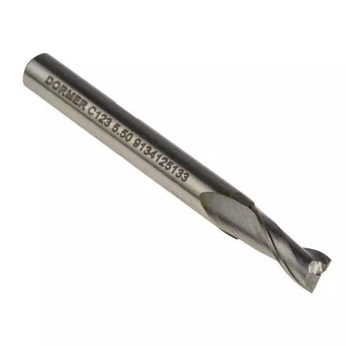 DORMER PRAMET Plain Slot Drill 5.5 mm Cut Diameter, C123-5.50