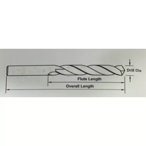 V3 Slot Mill High Speed Steel Parallel Shank 12 mm Dia 12 mm Shank Dia