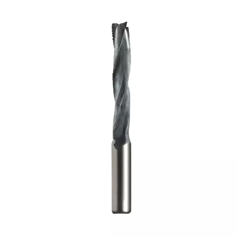Timus Solid Carbide Up Cut Spiral Bit With Chip Breaker for Locksets TT.CBS 16 mm Cutting Diameter x 170 mm Overall Length, TT.CBS.16.120.LH