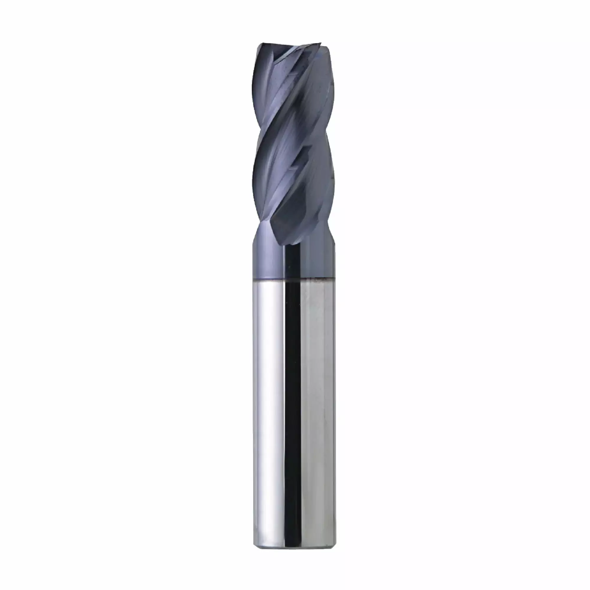 MIRANDA TOOLS Solid Carbide End Mill 4 Flute ALTIN Coated, Diameter 25 mm and Overall Length 100 mm