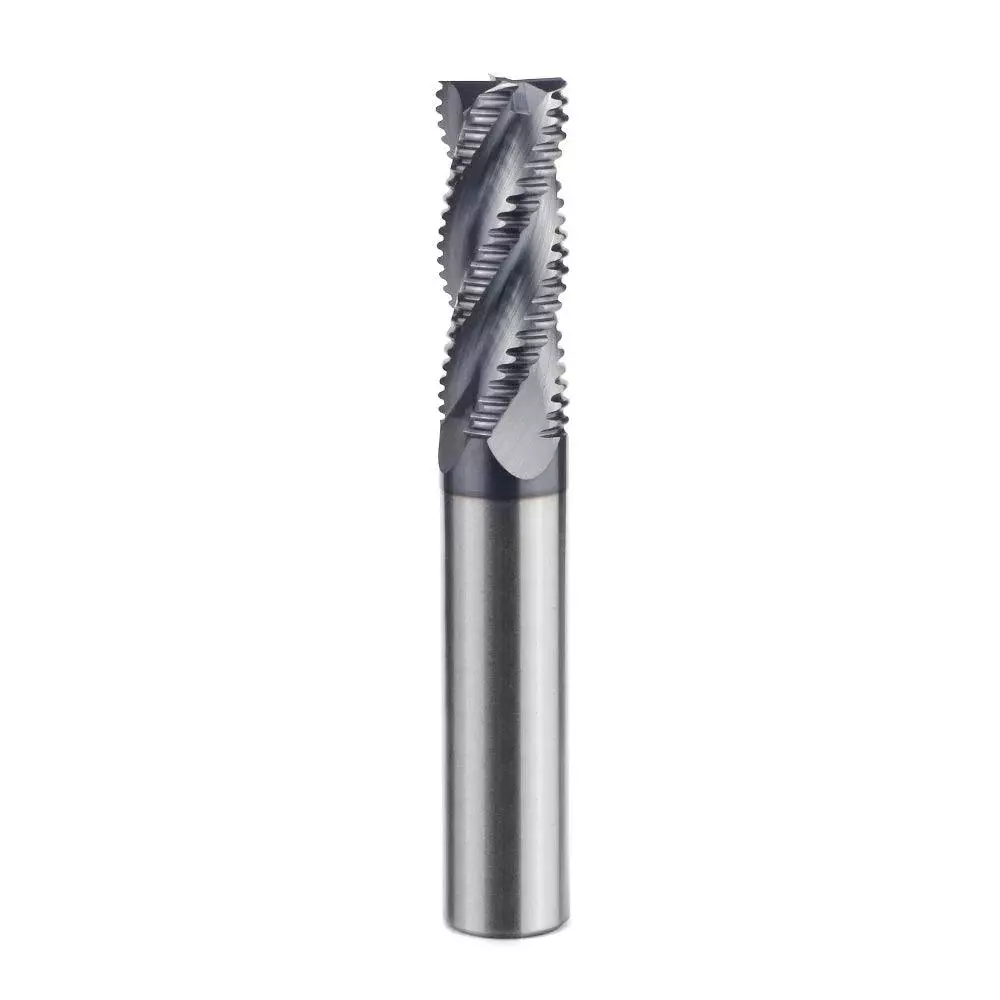 V3 VX1 Series Solid Carbide Roughing End Mill TIALN 45 HRC 32 mm Dia 150 mm Overall Length