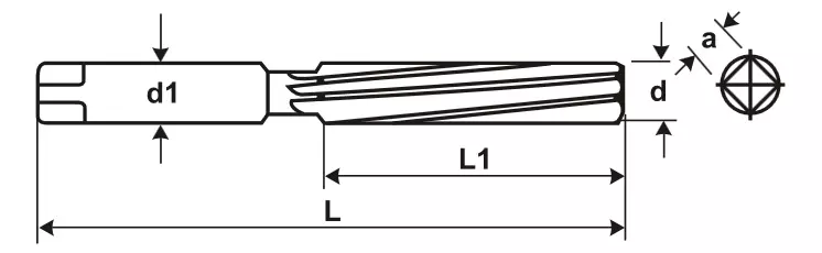 MIRANDA TOOLS Hand Reamer (Dia 33 mm)