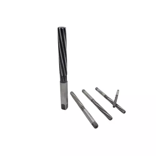 A.D INTERNATIONAL Hand Straight Reamer High Speed Steel M2 Grade Hardened & Precisely Ground with 6-16 mm Diameter, 80-HR-106 (Set of 5)