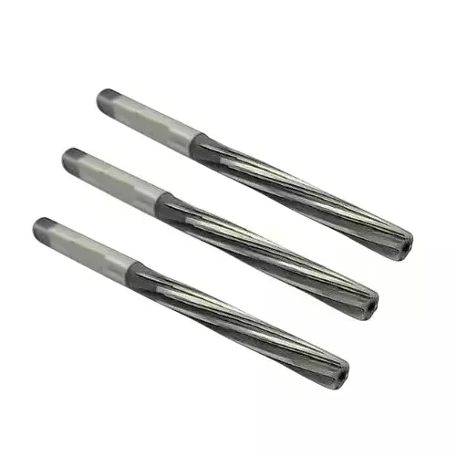 Buyohlic International Hand Straight Reamer High Speed Steel M2 Grade Hardened & Precisely Ground with 8 mm Diameter, 80-HR-102 (Pack of 3)