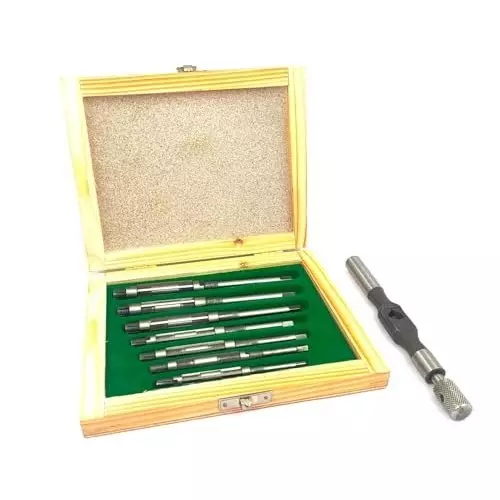 Assorts Adjustable Hand Reamer Set of 7 Pcs High Carbon Steel 6.35-12 mm, HV to H3