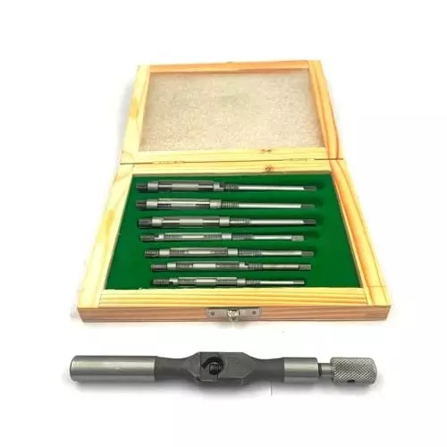 Assorts Adjustable Hand Reamer Set of 7 Pcs High Carbon Steel 6.35-12 mm, HV to H3