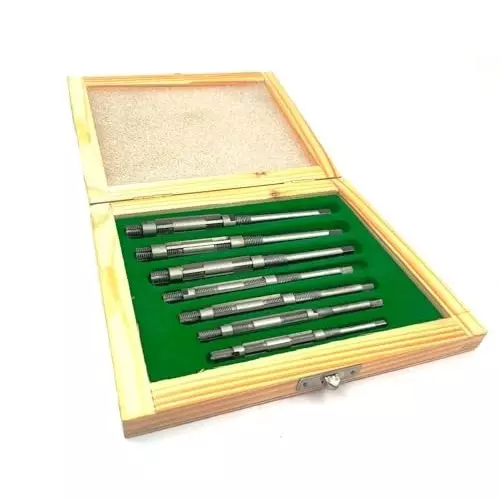 Assorts Adjustable Hand Reamer Set of 7 Pcs High Carbon Steel 6.35-12 mm, HV to H3