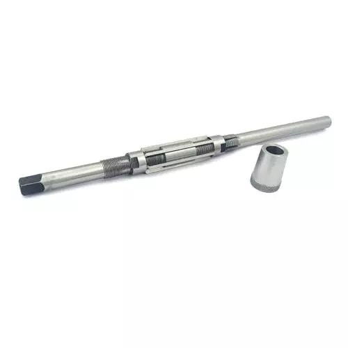 A.D INTERNATIONAL HSS M2 Precision Pilot Expandable Reamer Size H12 and 450 mm OAL for DIY, Finishing, PG-ZZPW-NNXN