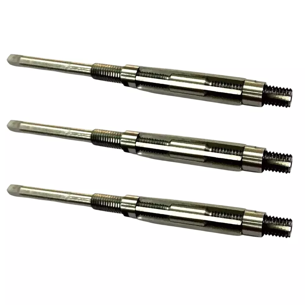 Buyohlic International HSS M2 Grade Precision Expandable Reamers Size H2 (13/32-7/16) for DIY, Finishing, PV-A39J-TKD5 (Pack of 3)