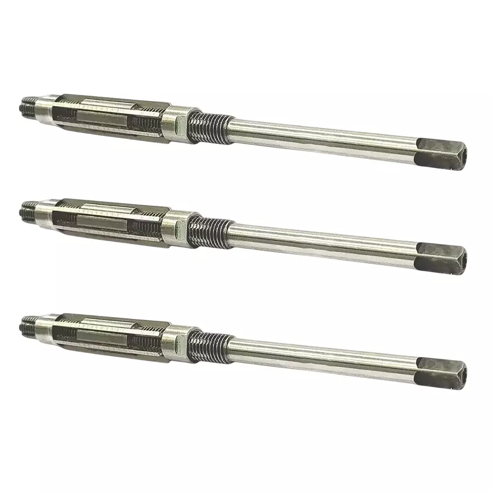 Buyohlic International HSS M2 Grade Precision Expandable Reamers Size H3 (7/16-15/32) for DIY, Finishing, 2E-4QAI-S3SN (Pack of 3)