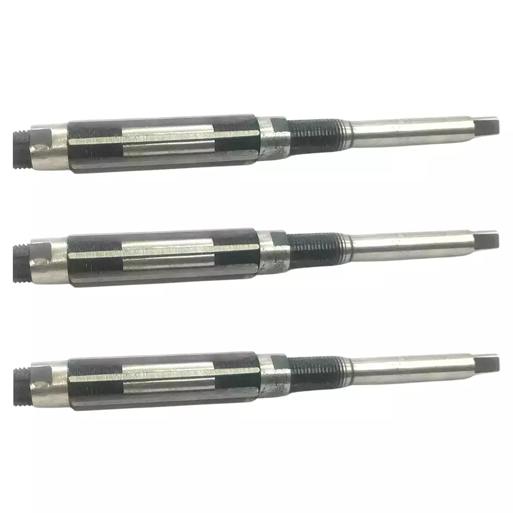 Buyohlic International HSS M2 Grade Precision Expandable Reamers Size H4 (15/32-17/32) for DIY, Finishing, 1W-0TIC-2KU2 (Pack of 3)