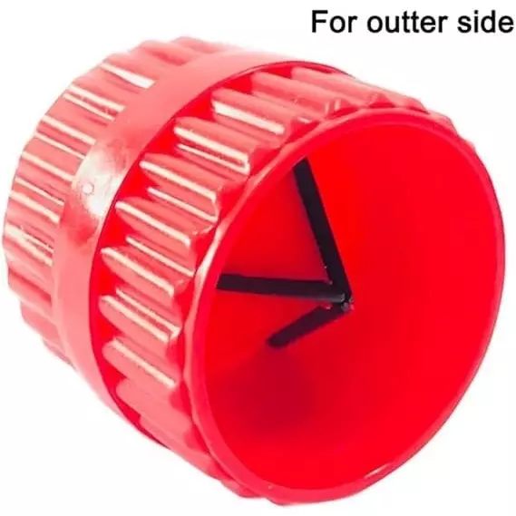 Jawsons Pipe Reamer Tool Heavy Duty Plastic Body with Sharp Steel Blades for Copper, PVC, PEX Pipes