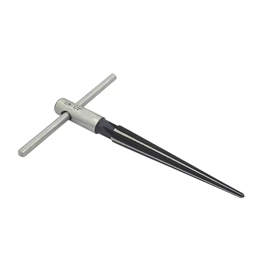 GENERIC Tapered Reamer Hardened Alloy Steel 1/8 to 1/2 inch (3.1 - 12.7 mm) for Aligning Holes & Removing Burrs, YS-YE8H-995R
