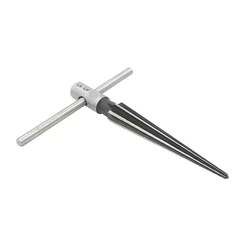 Buyohlic International Tapered Reamer Hardened Alloy Steel 1/8 to 5/8 inch (3.1 - 15.8 mm) for Aligning Holes & Removing Burrs, FY-UPC4-WW63