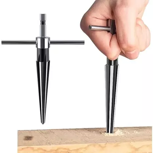 DY TOOLS Tapered Reamer Set High Speed Steel T Shape Handle 3-13 mm & 5-16 mm