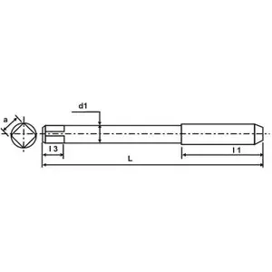 Indian Tools BSB Straight Flute Short Machine Tap (19.05 mm (3/4 Inch))