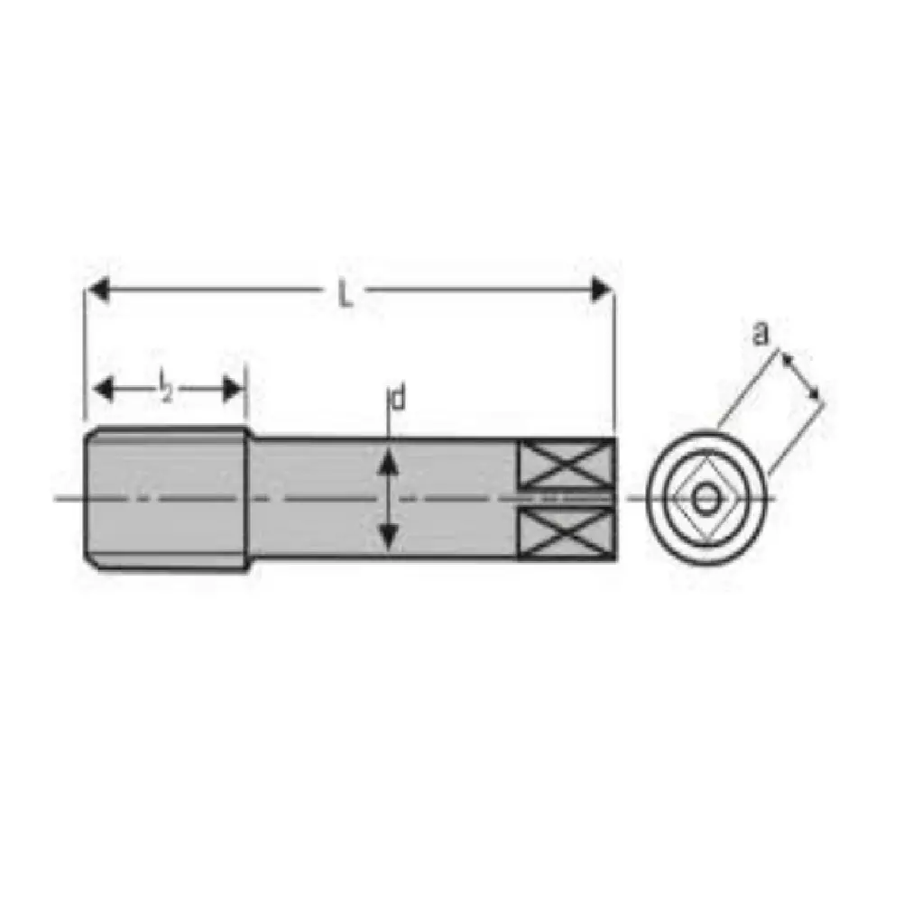 Emkay Tools 50.8mm(2 Inch) BSPT Series Pipe Taps (TIN)