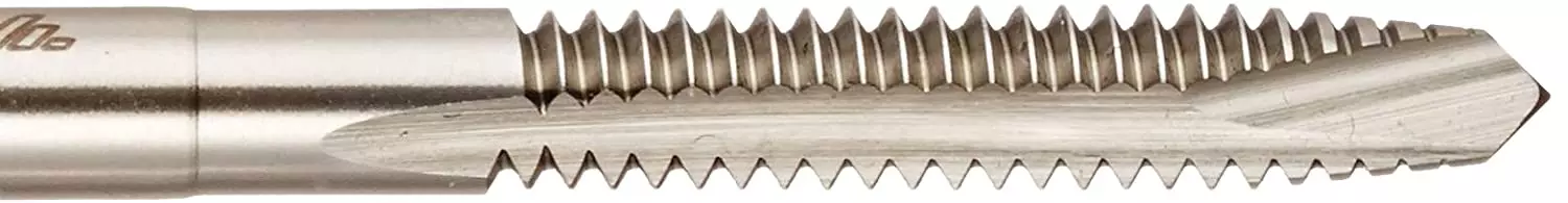 TOTEM 20 X 2.5mm Uncoated HSSE Long Spiral Pointed Tap (IS-6175)