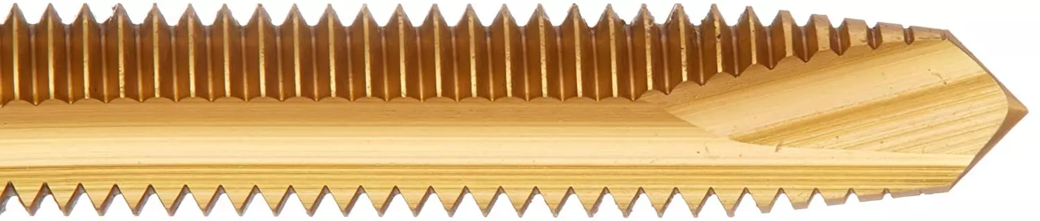 TOTEM 4 x 0.7mm TiN Gold HSS Spiral Pointed Tap