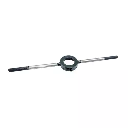 A.D INTERNATIONAL Heavy Duty Round Die Stock Handle Knurled Body Size 1 inch (25.4 mm) and 14-1/2 inch (368.3 mm) Overall Length for Threading, 1F-JFEC-8U5F (Pack of 3)