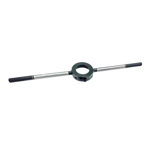 A.D INTERNATIONAL Heavy Duty Round Die Stock Handle Knurled Body Size 1-1/2 inch (38.1 mm) and 14-1/2 inch (368.3 mm) Overall Length for Threading, 65-2P38-J0DO (Pack of 3)