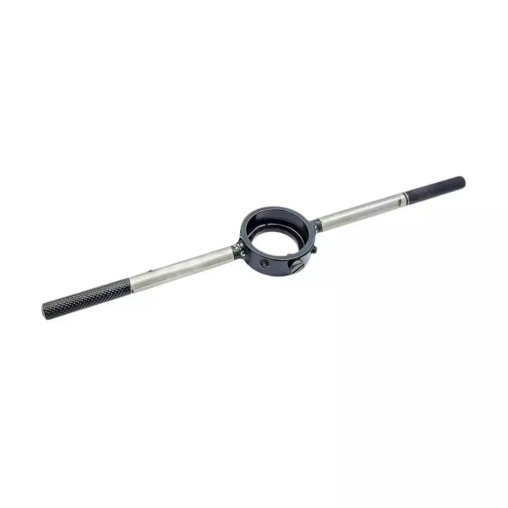 A.D INTERNATIONAL Round Die Stock Handle with Knurled Grip Alloy Steel Construction and 13/16 inch (20.6 mm) Size, 60-DS-102 (Pack of 3)