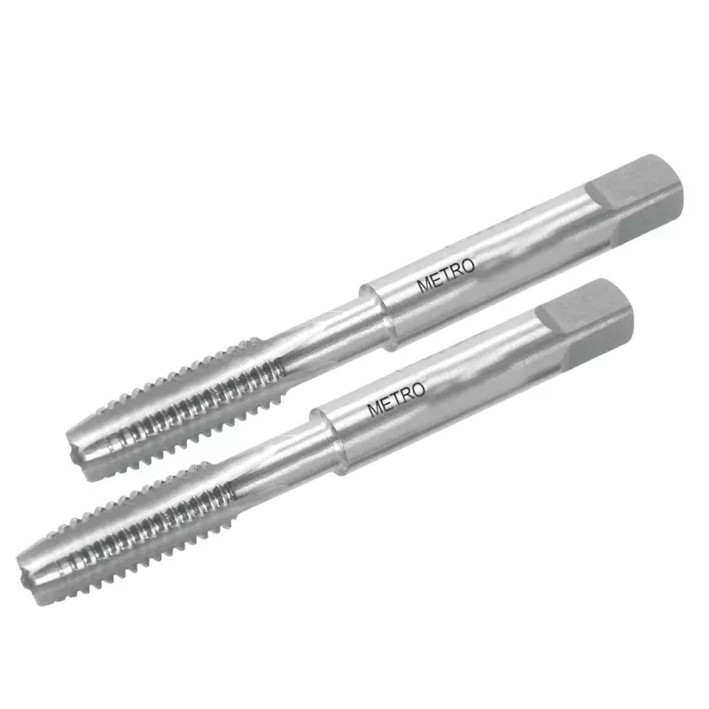 Metro Hss Taps Ground Thread BSP Type Silver 25.4 mm (1 inch) Size, 1PH (Pack of 2)
