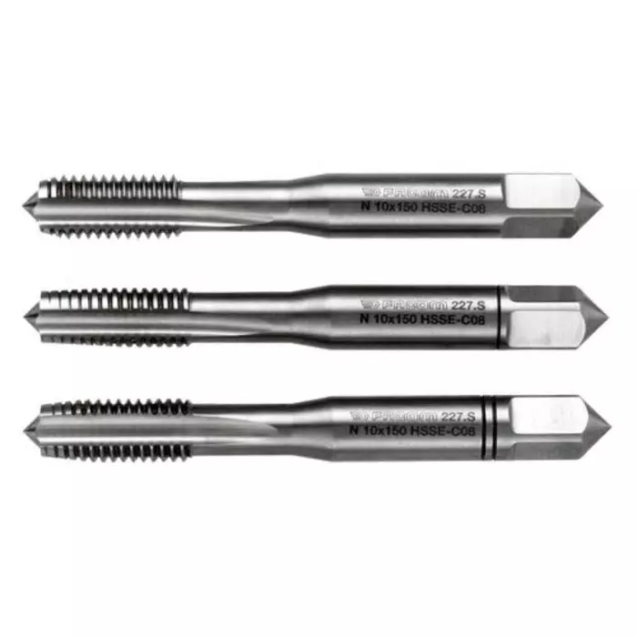 Facom Threading Tap, M8 Thread, 1.25mm Pitch, Metric Standard, 227.S8X125T3