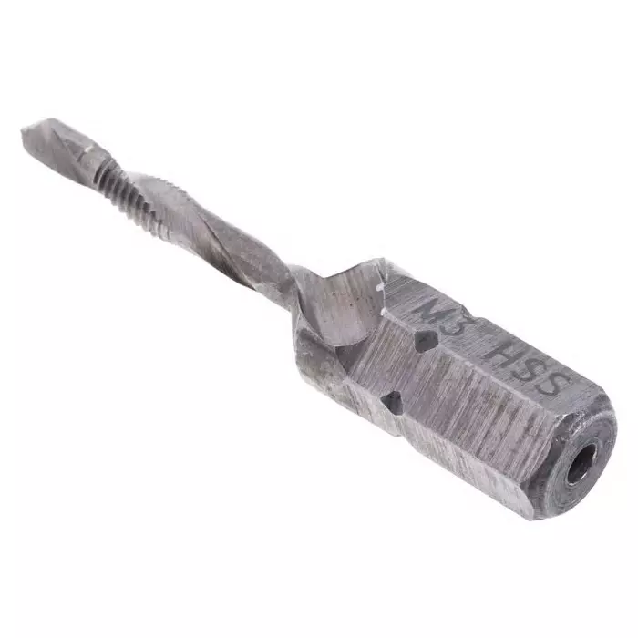 EXACT Threading Tap HSS 1-Piece 0.5 mm Pitch Metric Standard M3 Thread, 5901